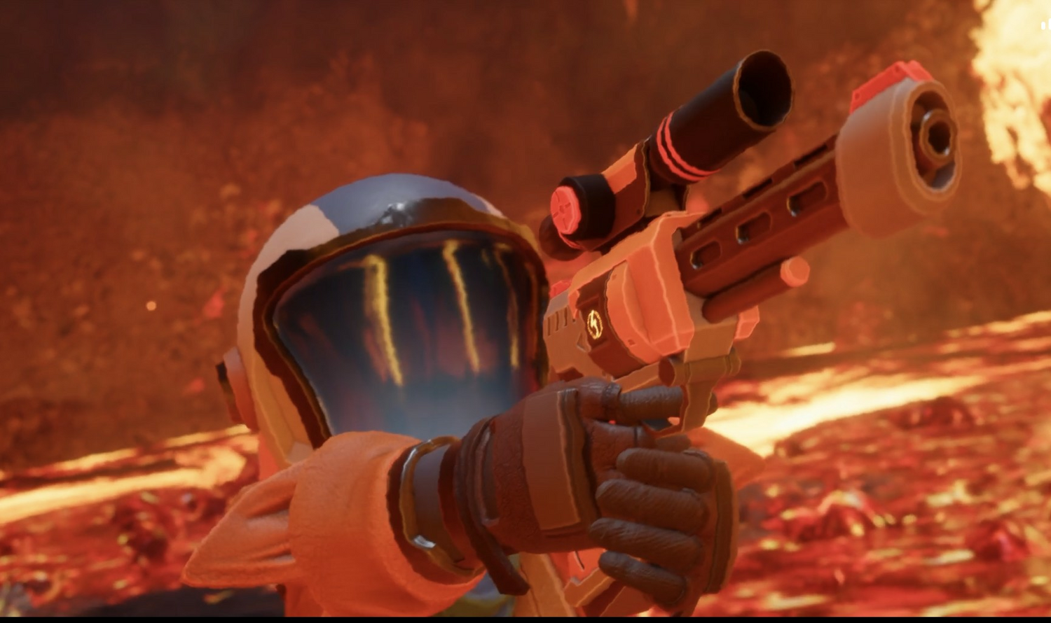 Accidentally beating the boss | Revenge of the Savage Planet