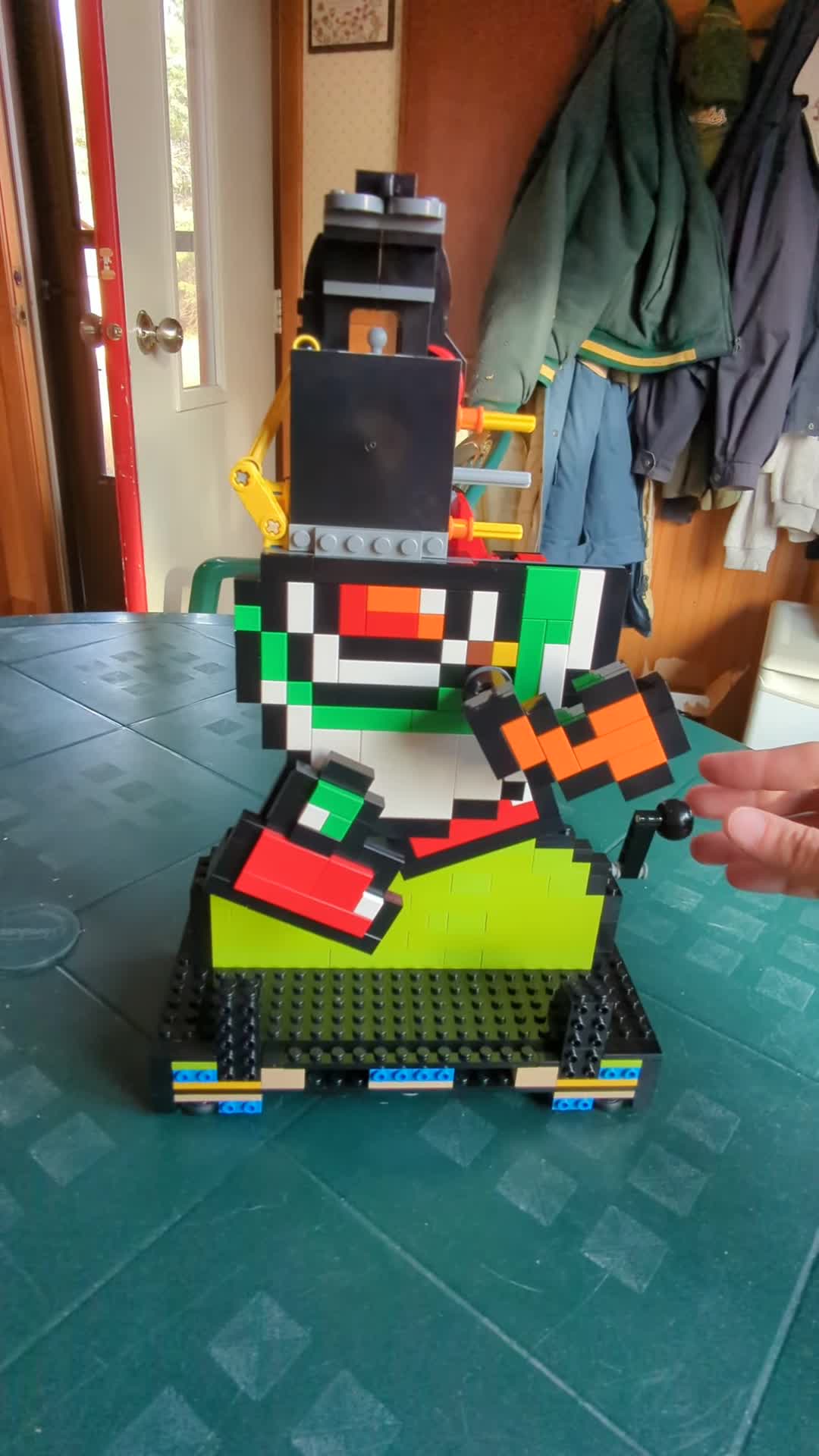 Lego Mario in process