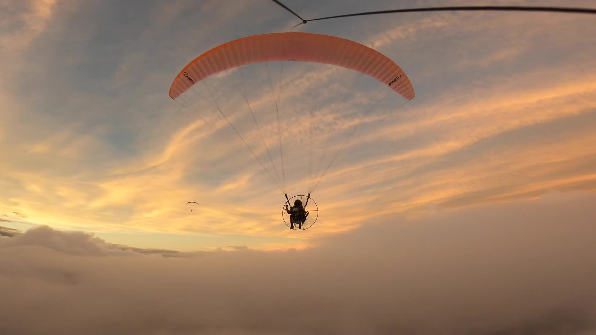 Cloud Walking with a Paraglider