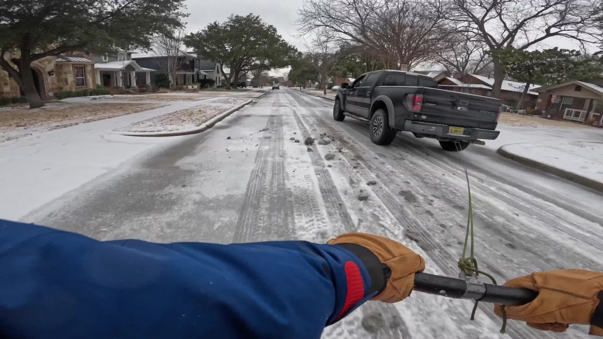Skiing the Dallas Snow Days